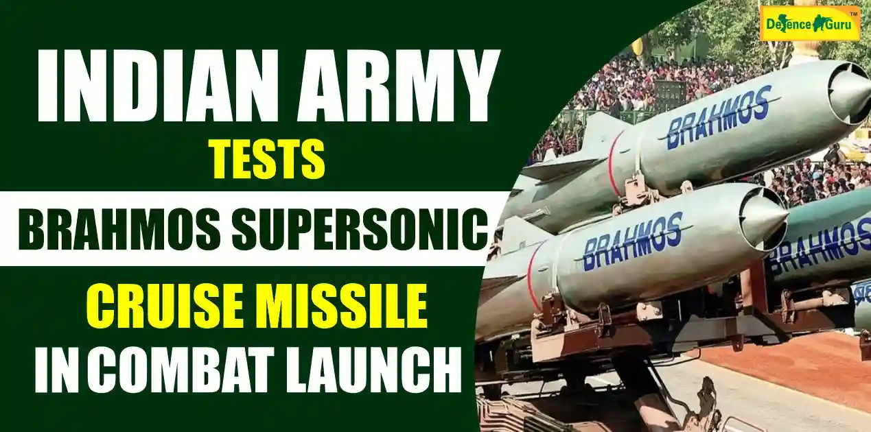 BrahMos combat launch