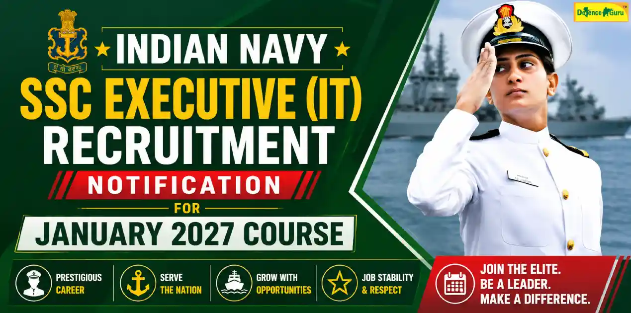 Indian Navy SSC Executive IT Recruitment 2027