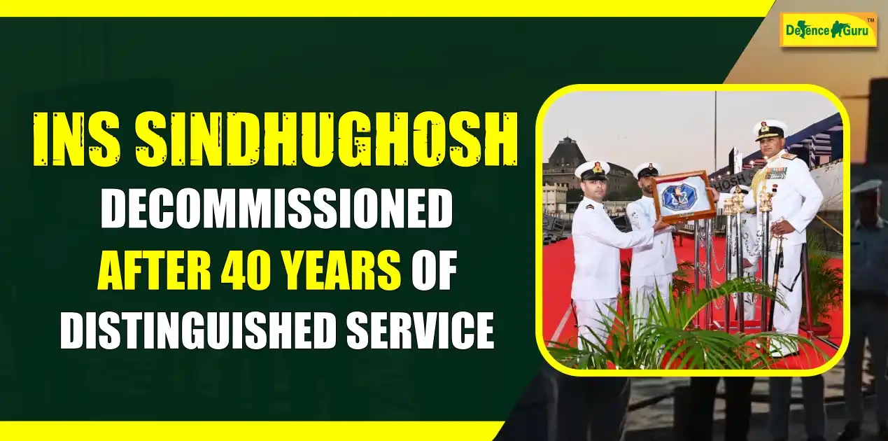 INS Sindhughosh Decommissioned