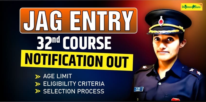 India Army JAG-32 (M) & 32 (F) Course Notification Out