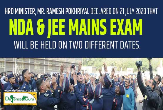 Do Not Worry students the JEE and NDA Exams dates donâ€™t clash