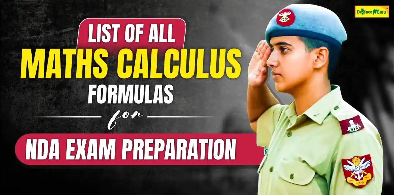 List of All Maths Calculus Formulas