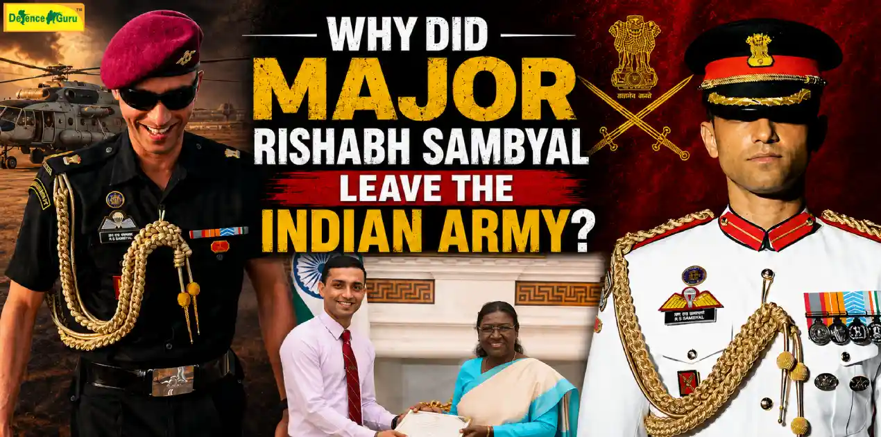 Major Rishabh Sambyal Retirement