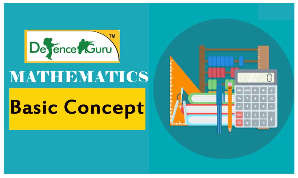 NDA Maths Basic Concept
