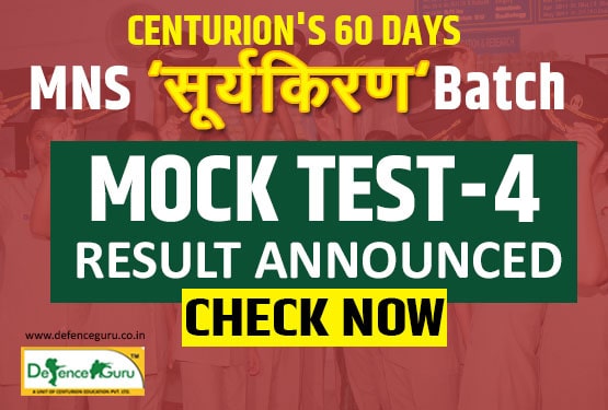 MNS 60 Days Course Mock Test-4 Result Announced