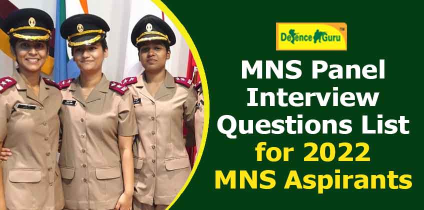 MNS Panel Interview Questions List for 2022 MNS Aspirants