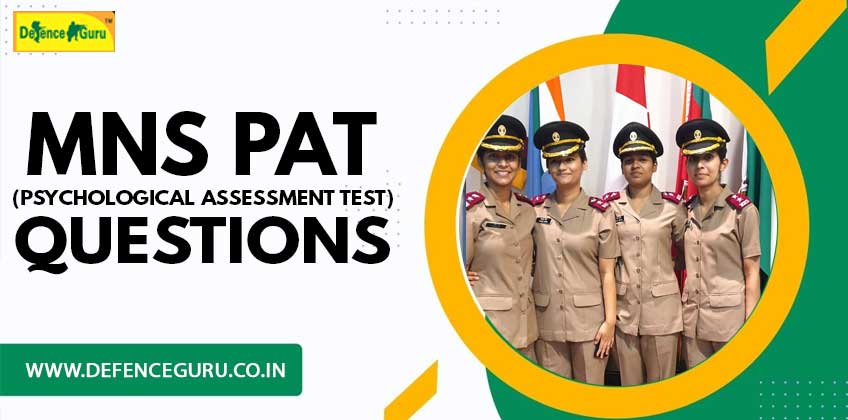 MNS PAT (Psychological Assessment Test) Questions