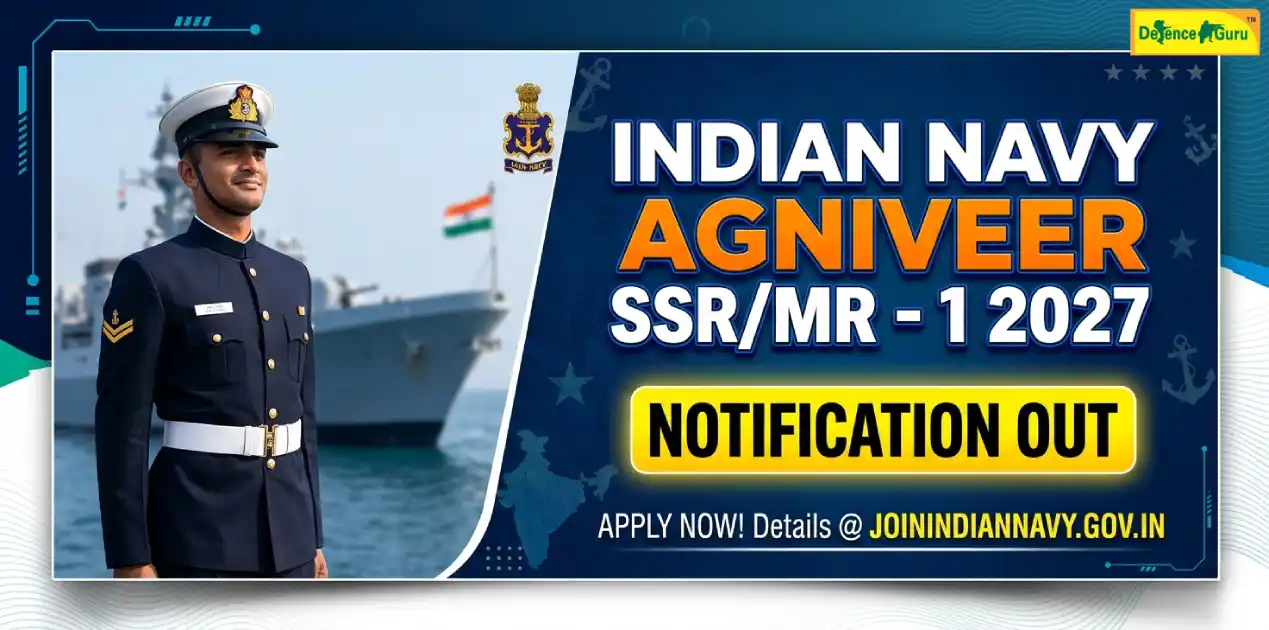 Indian Navy Agniveer MR SSR 1 2027 notification