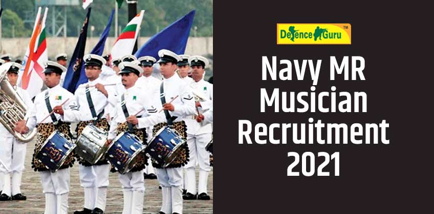 Indian Navy MR Musician Recruitment Online Form 2021