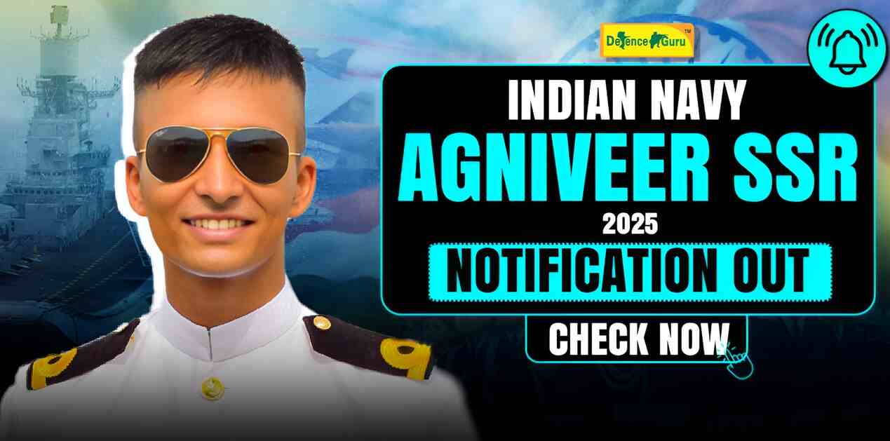 Indian Navy Agniveer SSR 2025 Notification Out