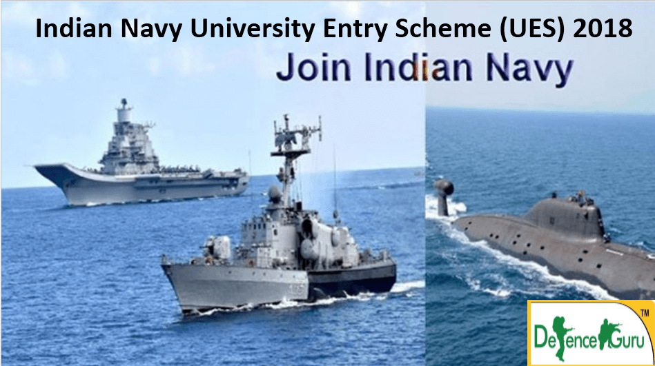 Indian Navy University Entry Scheme 2018 Notification