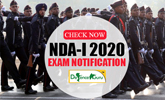 NDA-I 2020 Exam Notification and Exam Date Release
