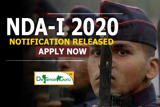 NDA-I 2020 Exam Notification Released 