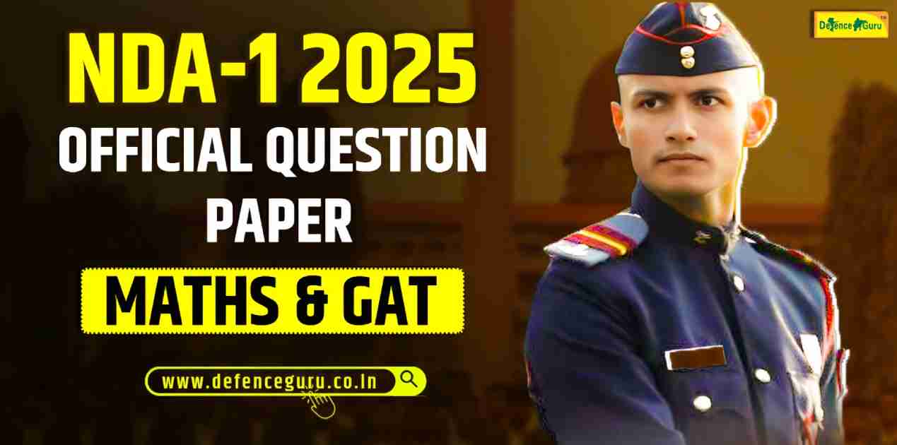 NDA 1 2025 Official Question Paper