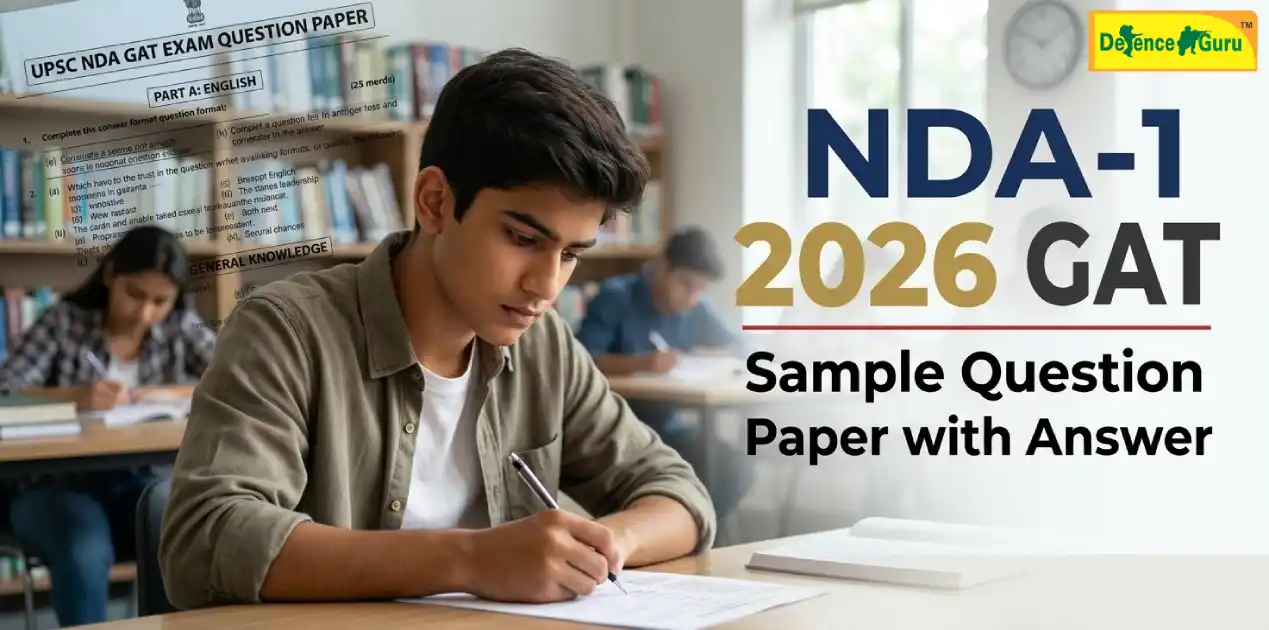 NDA 1 2026 GAT sample paper