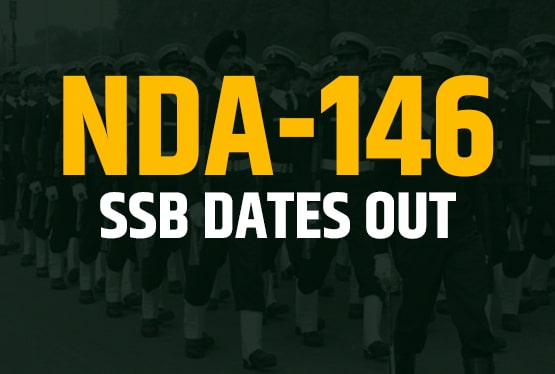NDA-2 2020 (146 Course) SSB Interview Date Out