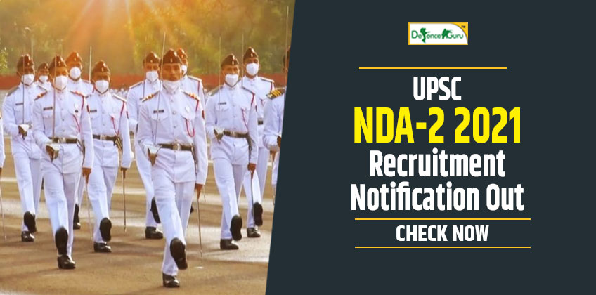 UPSC NDA-2 2021 Recruitment Notification Out
