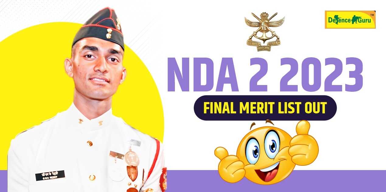 NDA-2 2023 Merit List Out