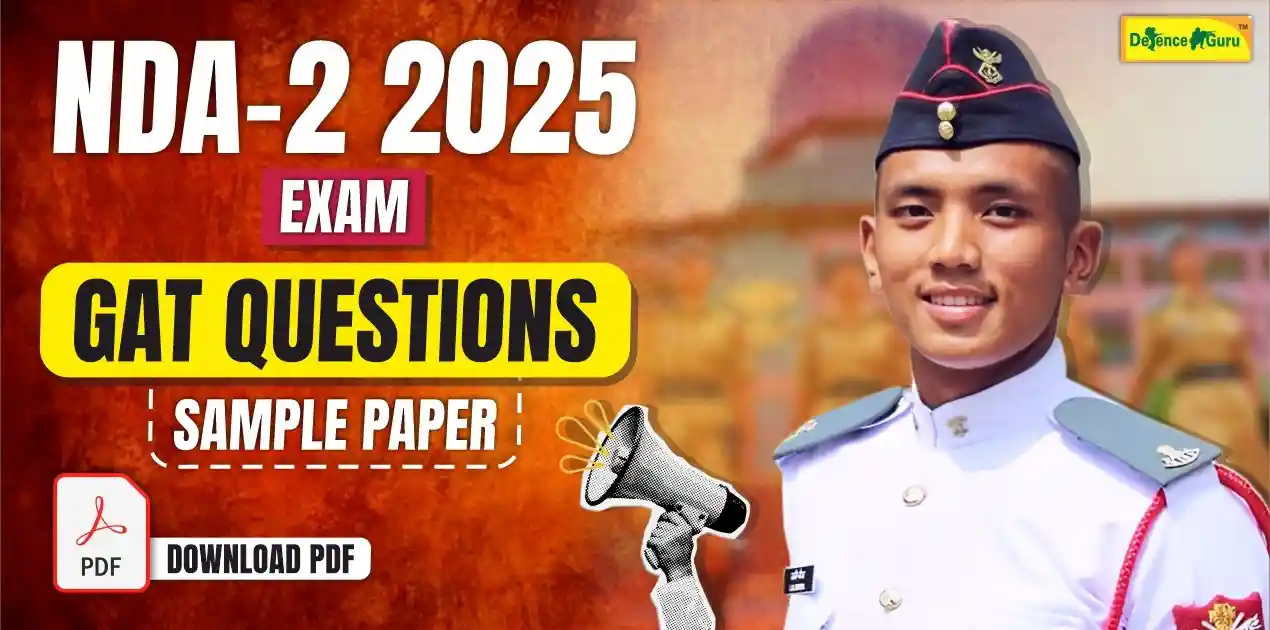 NDA 2 2025 Exam GAT Questions Sample Paper
