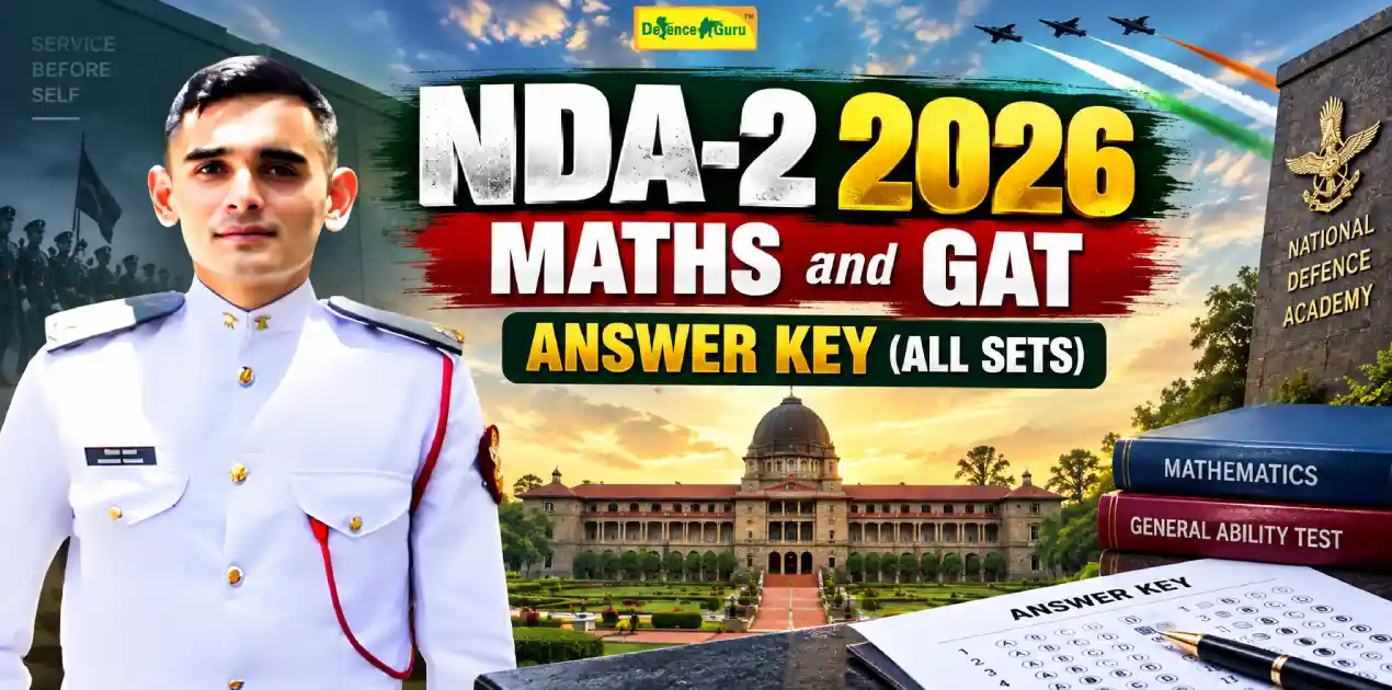 NDA 2 Maths answer key
