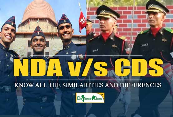 NDA v/s CDS OFFICERS-KNOW ALL THE SIMILARITIES AND DIFFERENCES