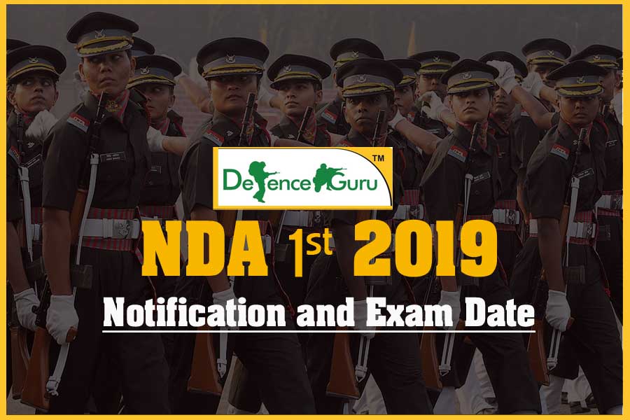 NDA 1 2019 Notification and Exam Date