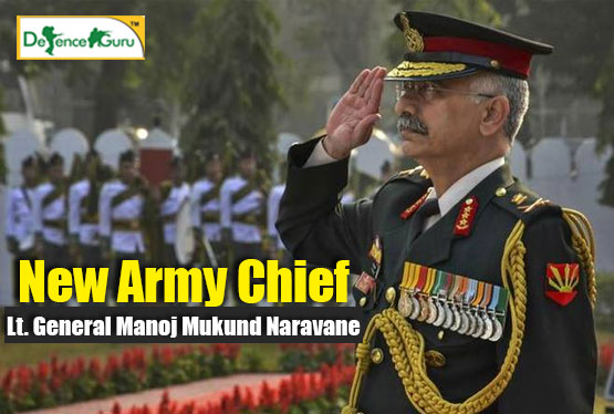 New Indian Army Chief - Lt. General Manoj Mukund Naravane