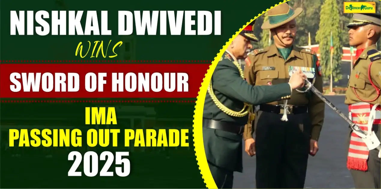 Nishkal Dwivedi Wins Sword of Honour