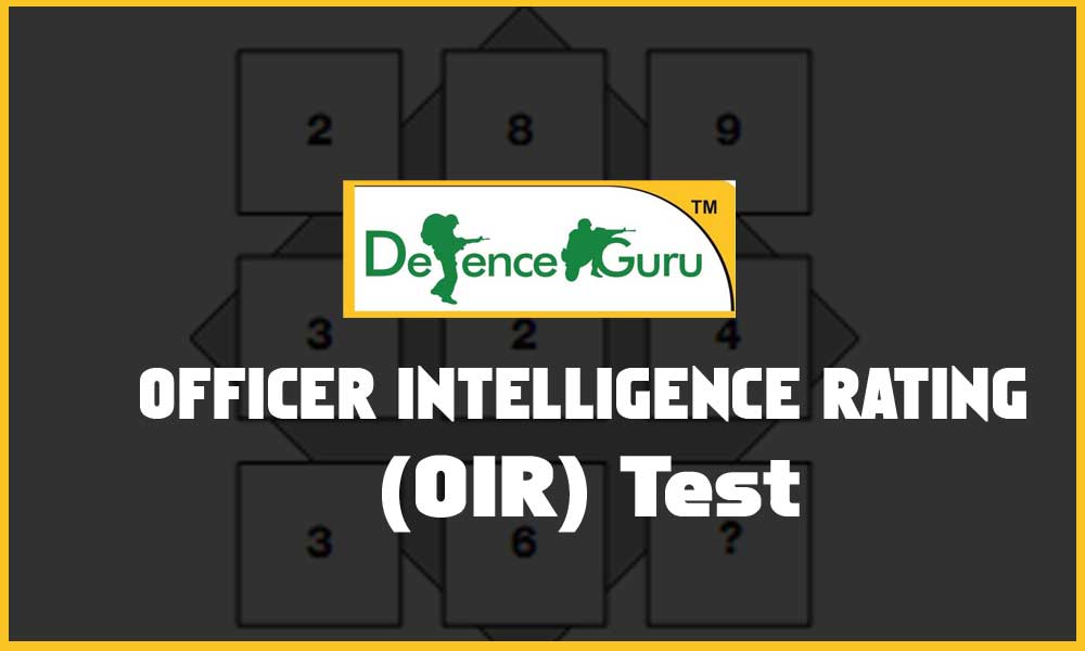 Download SSB OIR Test Sample Questions