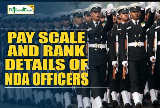 Pay Scale And Rank Details Of NDA Officers