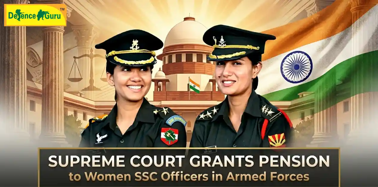 Supreme Court pension women SSC officers