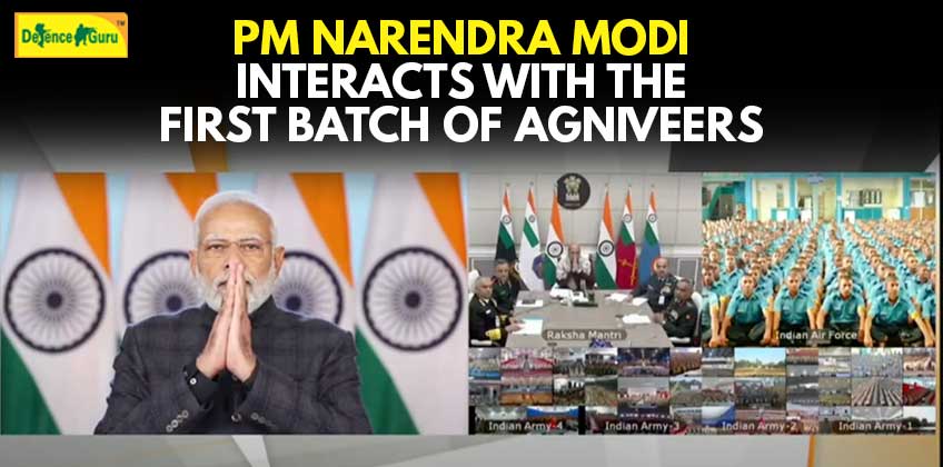 PM Narendra Modi Interacts with the First Batch of Agniveers