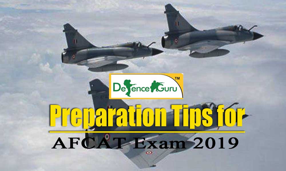 Preparation Tips for AFCAT Exam 2019