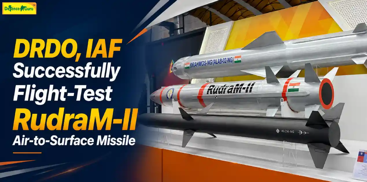 RudraM II missile test