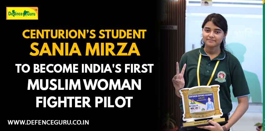 India's first Muslim female fighter pilot - Saniya Mirza
