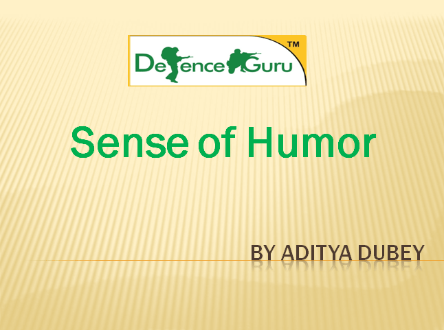 Sense of Humor in interviews and at workplace