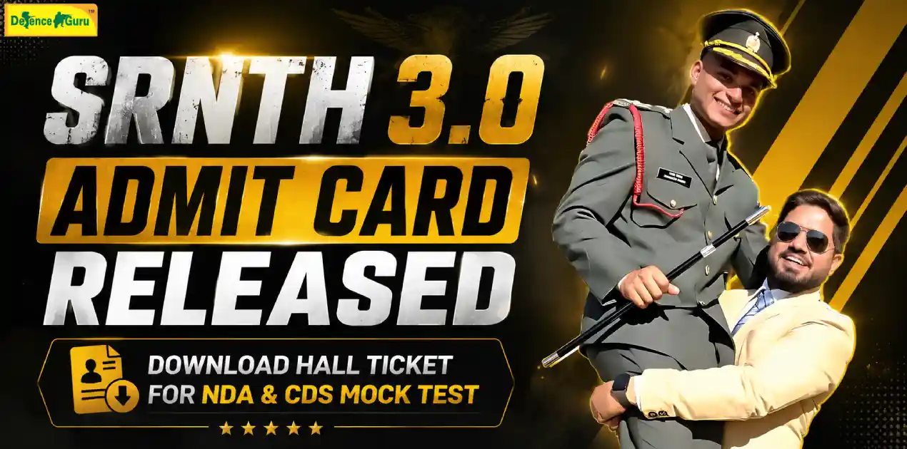 SRNTH 3.0 Admit Card