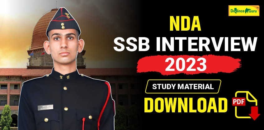 NDA SSB Interview 2023 Preparation Material - Download PDF