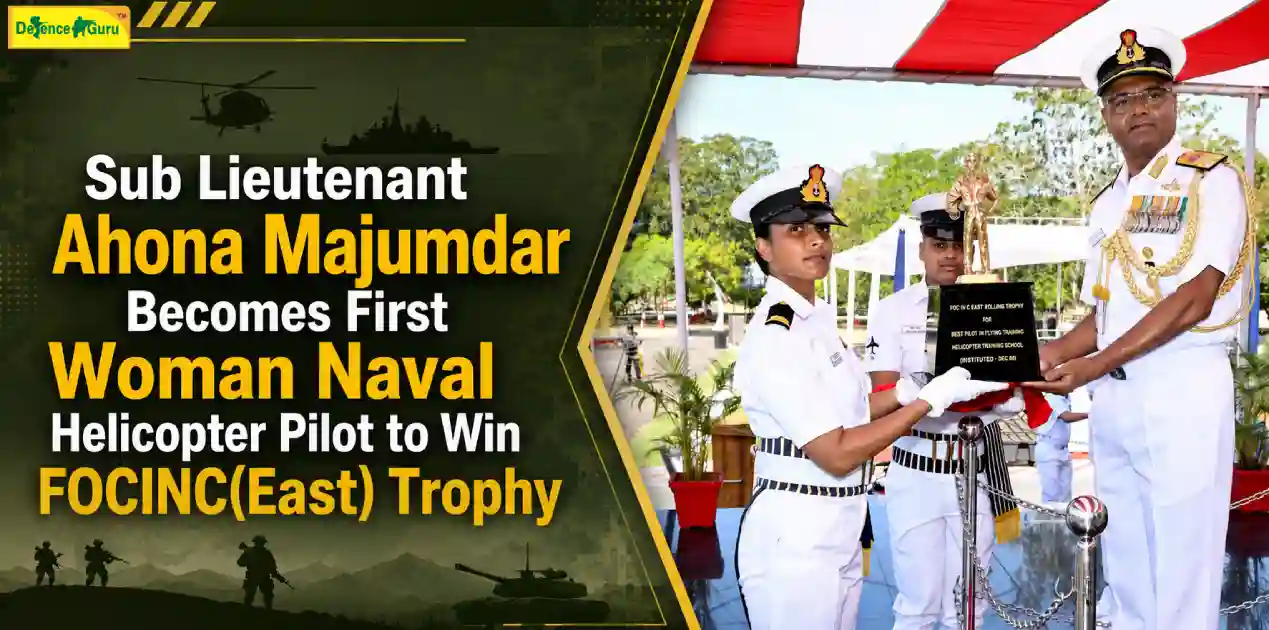 Sub Lieutenant Ahona Majumdar