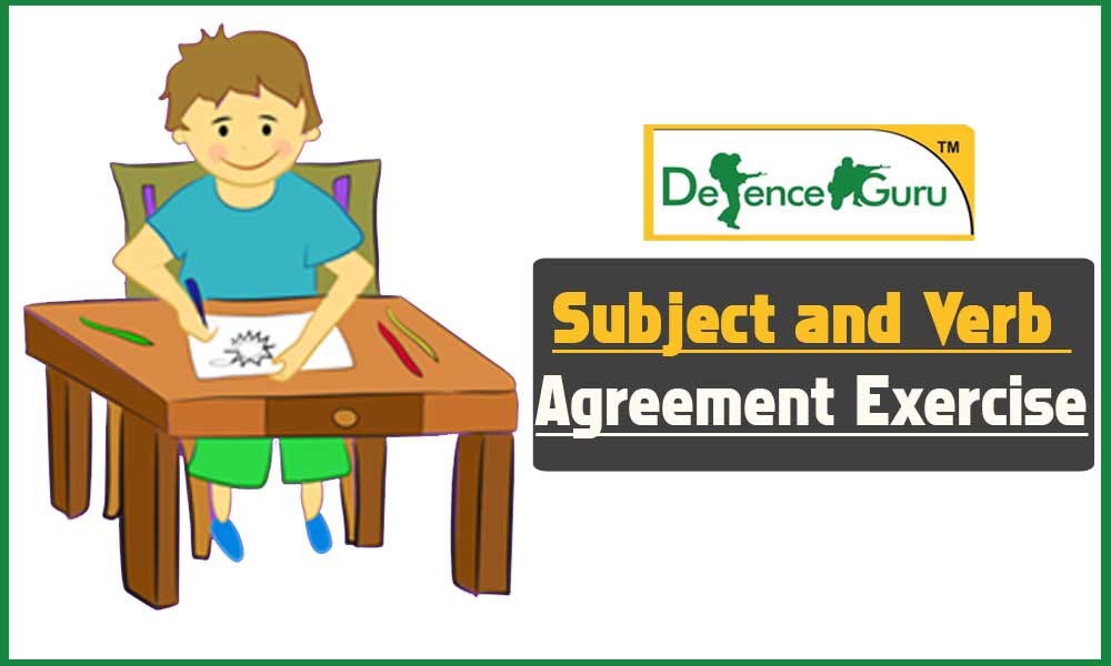 Subject and Verb Agreement Exercise