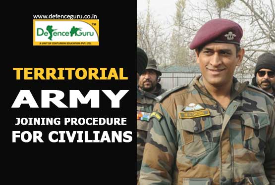 TERRITORIAL ARMY JOINING PROCEDURE FOR CIVILIANS
