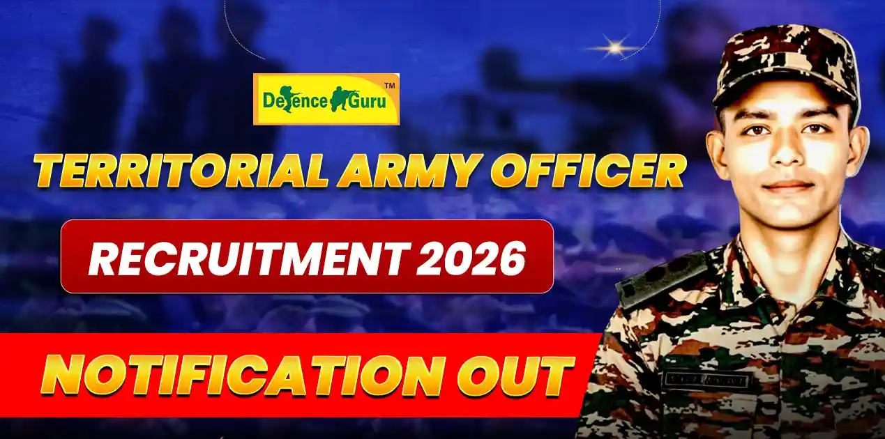 Territorial Army Recruitment 2026 notification