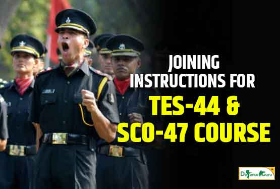 Joining Instructions for TES-44 and SCO-47 Course Released