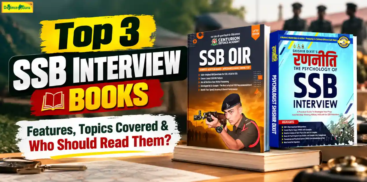SSB Interview books 2026