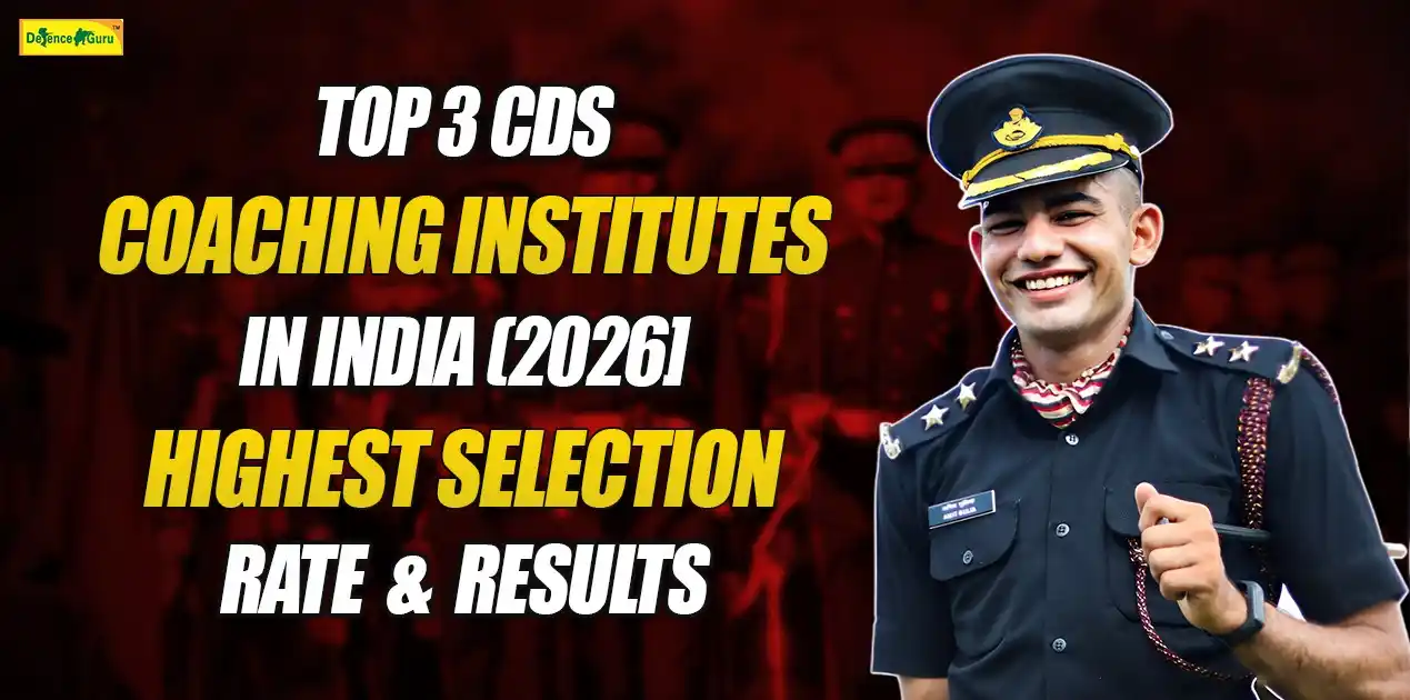 Top 3 CDS coaching institutes in India