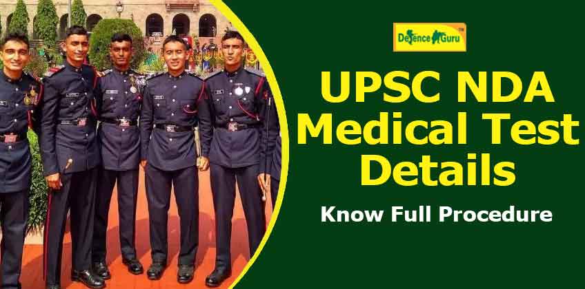 UPSC NDA Medical Test Details - Know Full Medical Procedure