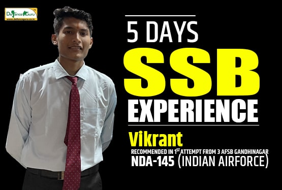 Recommended From 3 AFSB Gandhi Nagar for NDA 145