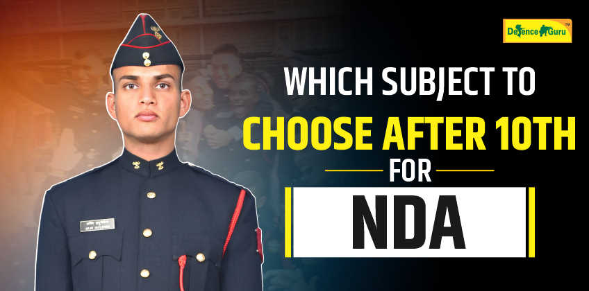 Which subject to choose after the 10th for NDA?