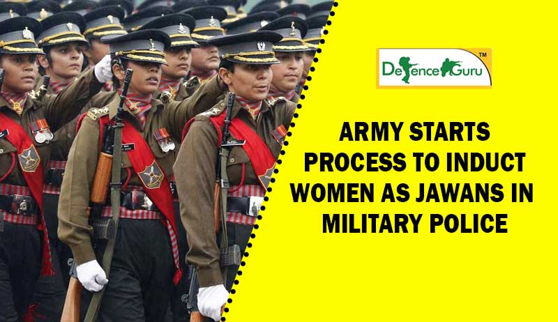 Opportunity for Women in Indian Army as Military Police